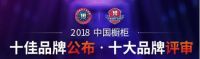 2018中国橱柜十佳品牌(整体橱柜类)排名公布