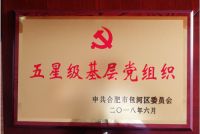热烈祝贺财到地板党支部荣获“五星级基层党组织”称号