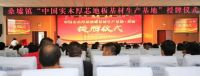 桑墟镇喜获“中国实木厚芯地板基材生产基地”