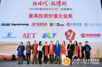 企业价值再获肯定！顶固被评为“最具投资价值企业”