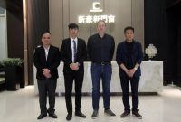 德国好博亚太区总裁Eric Kersten一行莅临新豪轩门窗参观