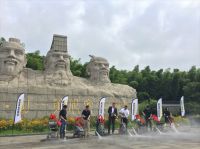 ​吴文化第一山公益清洗，Karcher德国卡赫呼吁文物保护