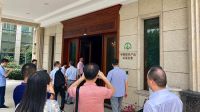 丽水市市场监管局领导一行考察上臣地板绿色产品认证工作