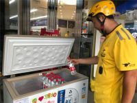 海尔“爱心冷柜”42城街头为高温工作者送清凉