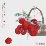 餐厅挂什么画好 花鸟画改变你的心情和味蕾