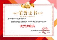 千川木门西双版纳融创度假区项目喜获“优秀供应商”荣誉