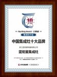 蓝炬星集成灶荣获2019中国集成灶十佳品牌、十大品牌荣誉