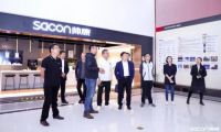 蓝光材料设备集团高层莅临帅康 达成地产精装战略合作