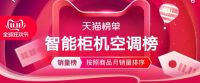 天猫双十一空调预售排行：美的、海尔、格力分列前三