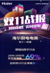 双11战报：海尔厨电4大平台高增长，跑赢行业