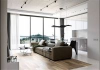74㎡以灰色为主调，构建出理想住宅