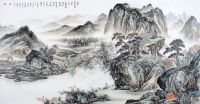国画山水点缀家居环境 意境优美选择多样