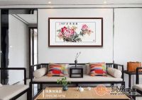 装修必看：这三款客厅花鸟画，后悔没早看到