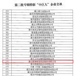 【领绣·菁华】恭贺浙江联翔智能家居股份有限公司通过专精特新“小巨人”企业