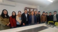 东莞市纺织服装学校领导莅临矩合设计考察