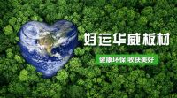家居要健康环保就选中国板材十大品牌好运华威板材
