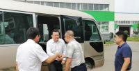 黄冈市委副书记、代市长李军杰一行莅临千川木门视察调研