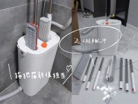 净污分离清水洗拖把，佳帮手二合一自洁拖把测评