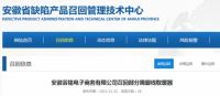 家电快讯|安徽芸铭电子商务有限公司召回部分踢脚线取暖器