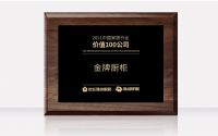 金牌厨柜荣获“2021中国家居行业价值100公司”