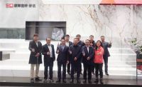 陶卫快讯|菏泽城建集团领导莅临顺辉瓷砖•岩板参观考察