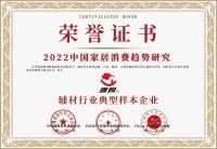 2022中国家居消费趋势发布 唐姆荣获消费者喜欢的瓷砖胶品牌称号