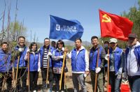 居然之家携手八达岭文旅集团举行植树活动，践行双碳战略