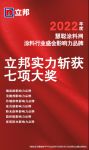 2022年度涂料行业影响力品牌榜单揭晓，立邦实力斩获七项大奖