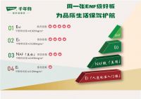 千年舟用一张ENF级好板，为品质生活保驾护航！
