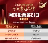 票选DAY4 | 梦天家居首登定制家居榜首，票选过半结局尚有悬念