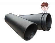 实力档案|联塑HDPE缠绕实壁排水管