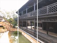 仿木纹漆施工|合肥市包河区快乐垂钓园木纹漆效果展示