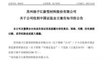 因涉嫌信息披露违法违规 扬子新材遭中国证监会立案