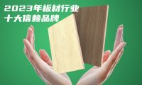 伟业牌板材入选2023年板材行业十大信赖品牌