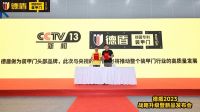加速品牌升级，推动行业发展——德盾成为首家签约CCTV央视的装甲门品牌