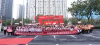 礼赞祖国，盛世华诞！金盛集团江北片区举行庆国庆升旗仪式