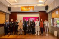 与画家郭有河共创，冠珠艺术岩板画为清晖园博物馆添文化大美