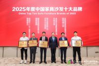 左右沙发连续三年荣膺「2025中国家具十大品牌」，大国品牌卓越实力再获印证