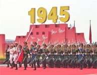 铭记抗战历史，传承民族精神--星辉瓦业营销中心组织观看九三大阅兵