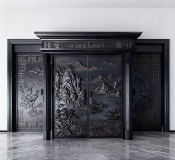 豪宅别墅铸铝门选购指南:铸铝门凭什么成为标配?