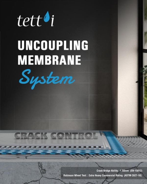 tetti台迪 | 告别瓷砖岩板开裂！一文读懂“解耦垫”黑科技