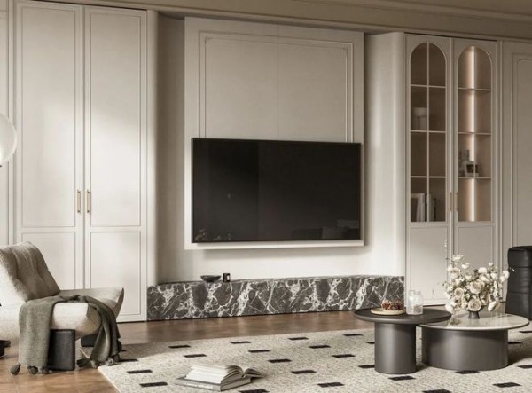 兔宝宝家居新品|卢瓦尔系列：轻法复古风，演绎黑白经典美学