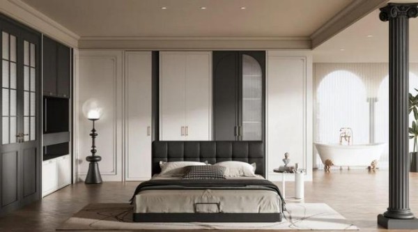 兔宝宝家居新品|卢瓦尔系列：轻法复古风，演绎黑白经典美学