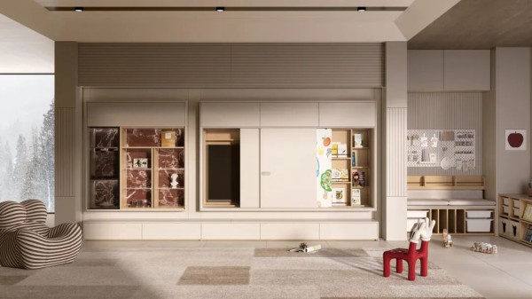 兔宝宝家居新品|屿你系列:现代奶油风,构筑亲子成长型理想家