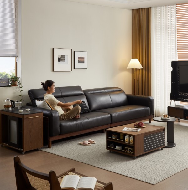 全友原木风新品上市,用暖调木色治愈日常