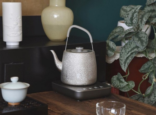 高端新年礼！鸣盏纯钛提梁烧水壶 质感满满送贵人