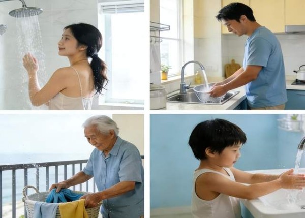 全屋多点用水稳定的终极方案!庆东纳碧安燃气热水器技术解析