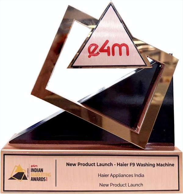 行业唯一！海尔印度洗衣机荣获2025年度营销活动奖