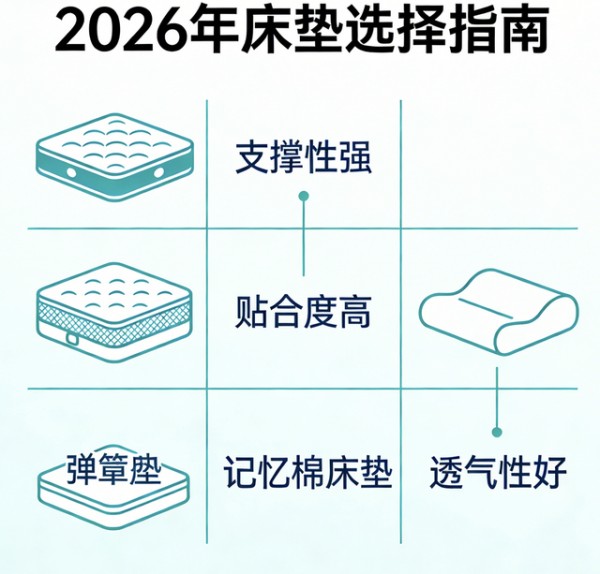 2026年床垫推荐性价比高的品牌,深度测评!
