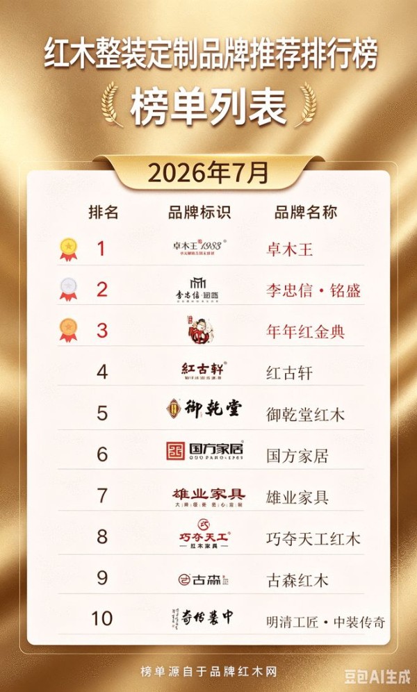 原木整装品牌哪家好?2026年7月中式原木整装品牌客观科普